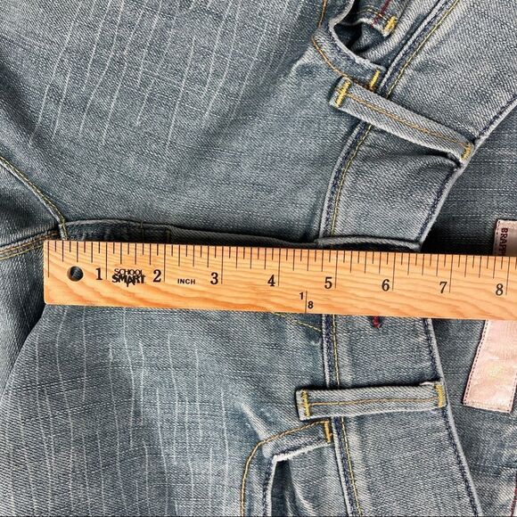 Brappers Jeans Relaxed Flare Light Blue Denim LSB211L - Picture 9 of 12